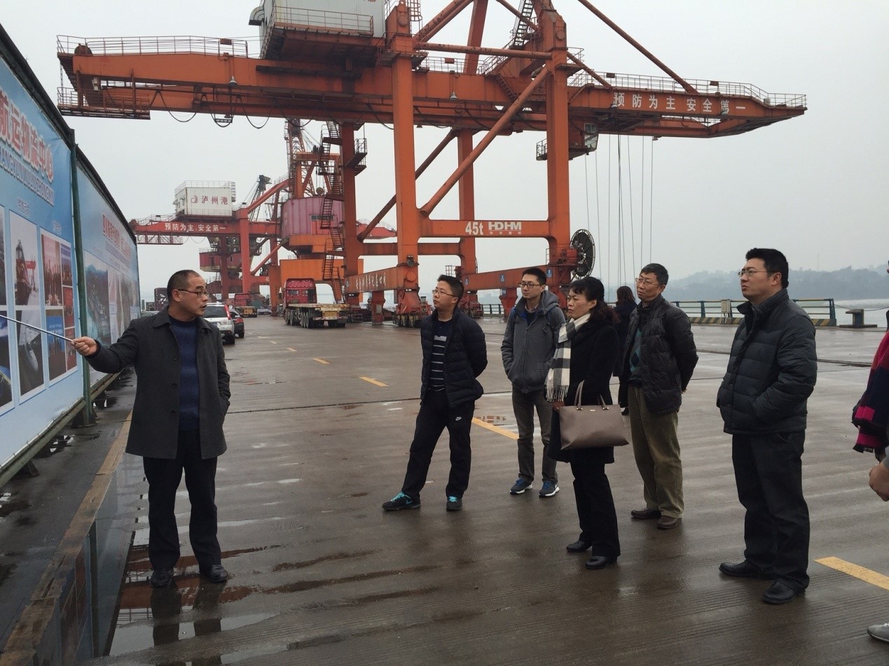 泸州港调研 泸州港调研